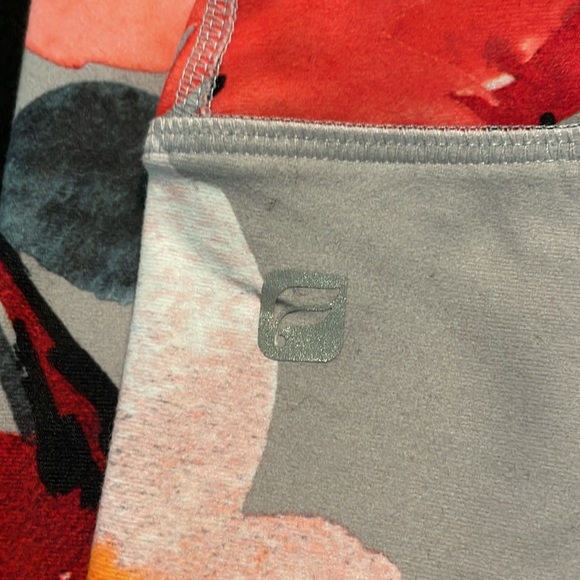 Fabletics floral capri workout pant SZ XL - Picture 6 of 8